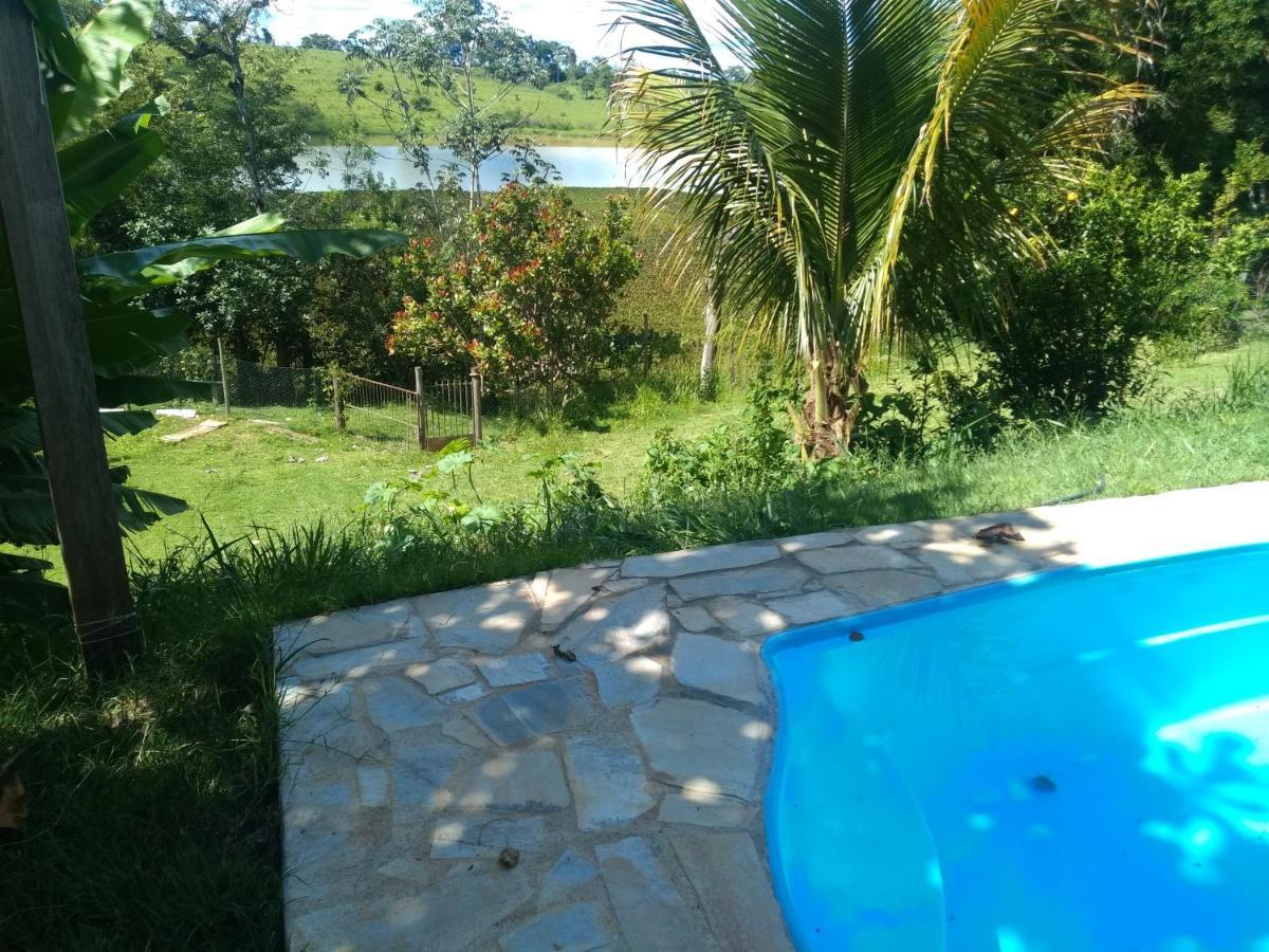 Casa Com Piscina Fundo Pra Represa E Ar Condicionado Casinhabrancadevaranda Ijaci Eksteriør bilde