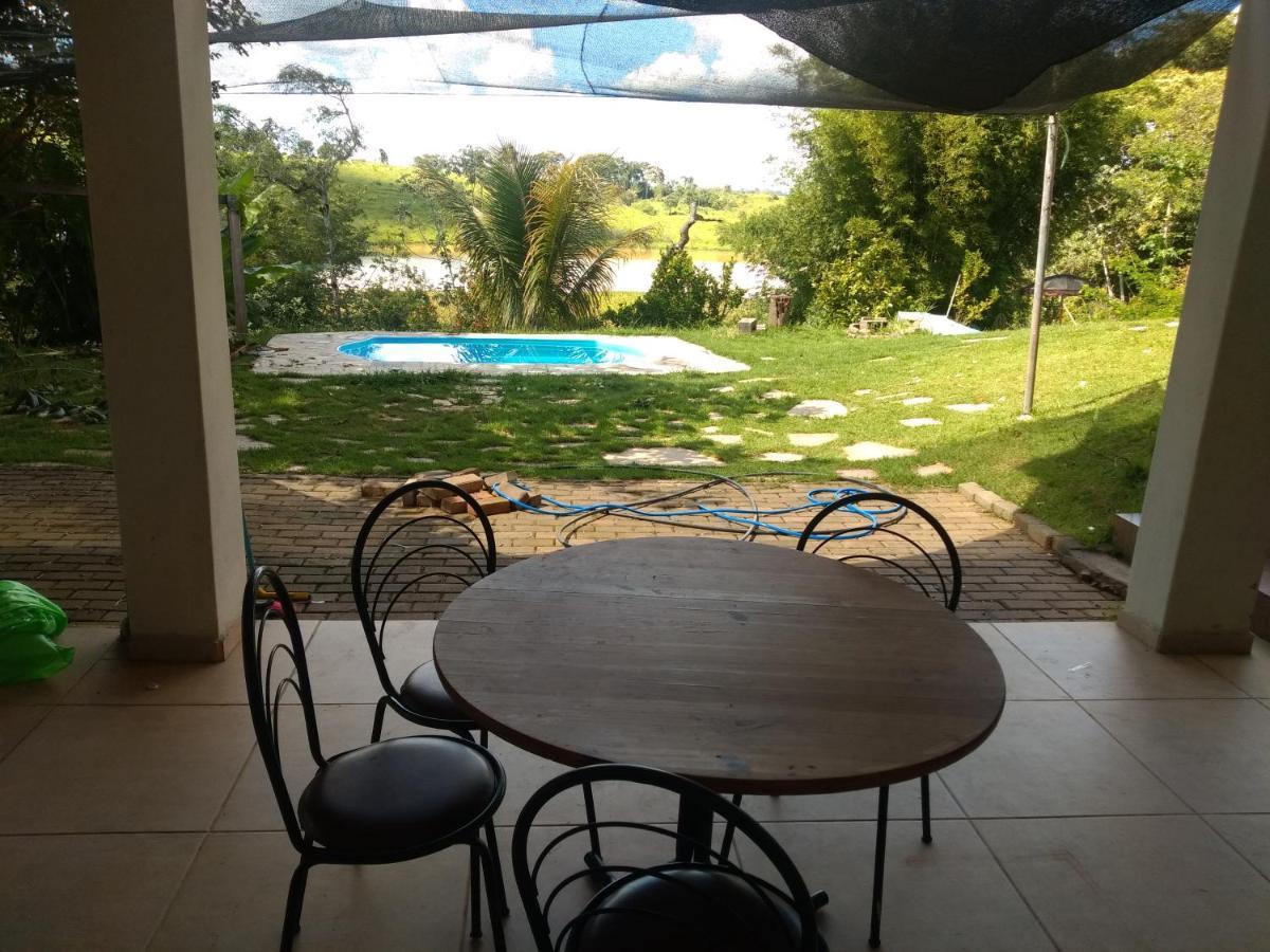 Casa Com Piscina Fundo Pra Represa E Ar Condicionado Casinhabrancadevaranda Ijaci Eksteriør bilde