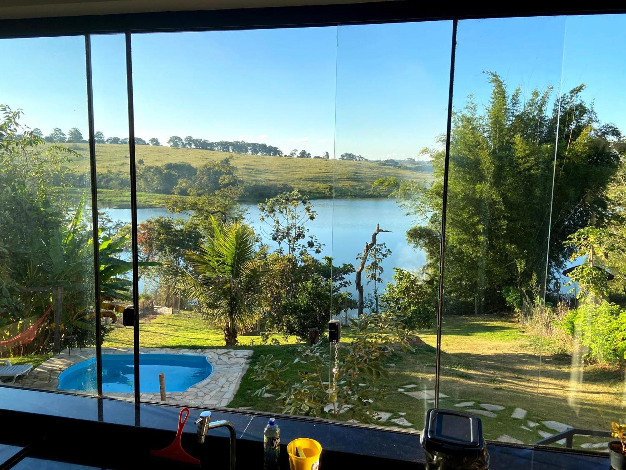 Casa Com Piscina Fundo Pra Represa E Ar Condicionado Casinhabrancadevaranda Ijaci Eksteriør bilde