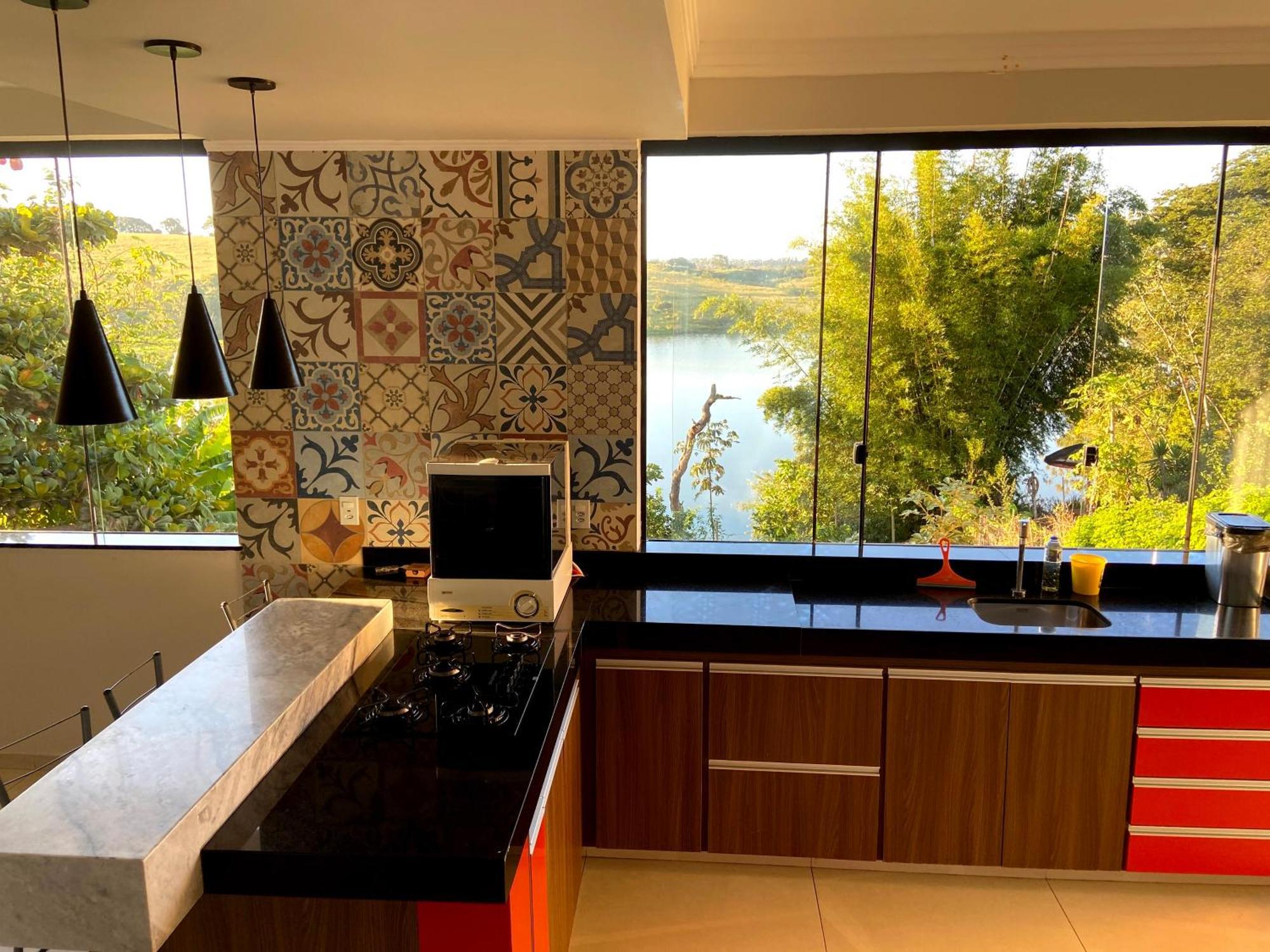 Casa Com Piscina Fundo Pra Represa E Ar Condicionado Casinhabrancadevaranda Ijaci Eksteriør bilde